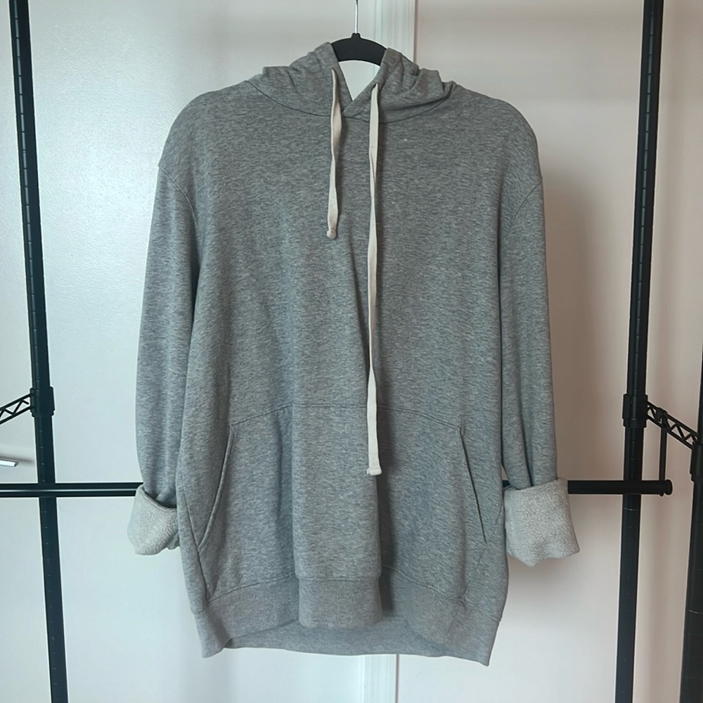 Richer Poorer Cozy Gray Hoodie